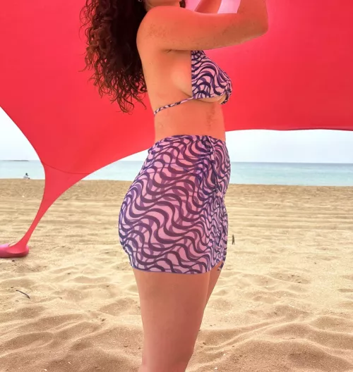 I always go for the Xsmall bra, i just like the underboob look, what do you think?, and should i take the skirt off?