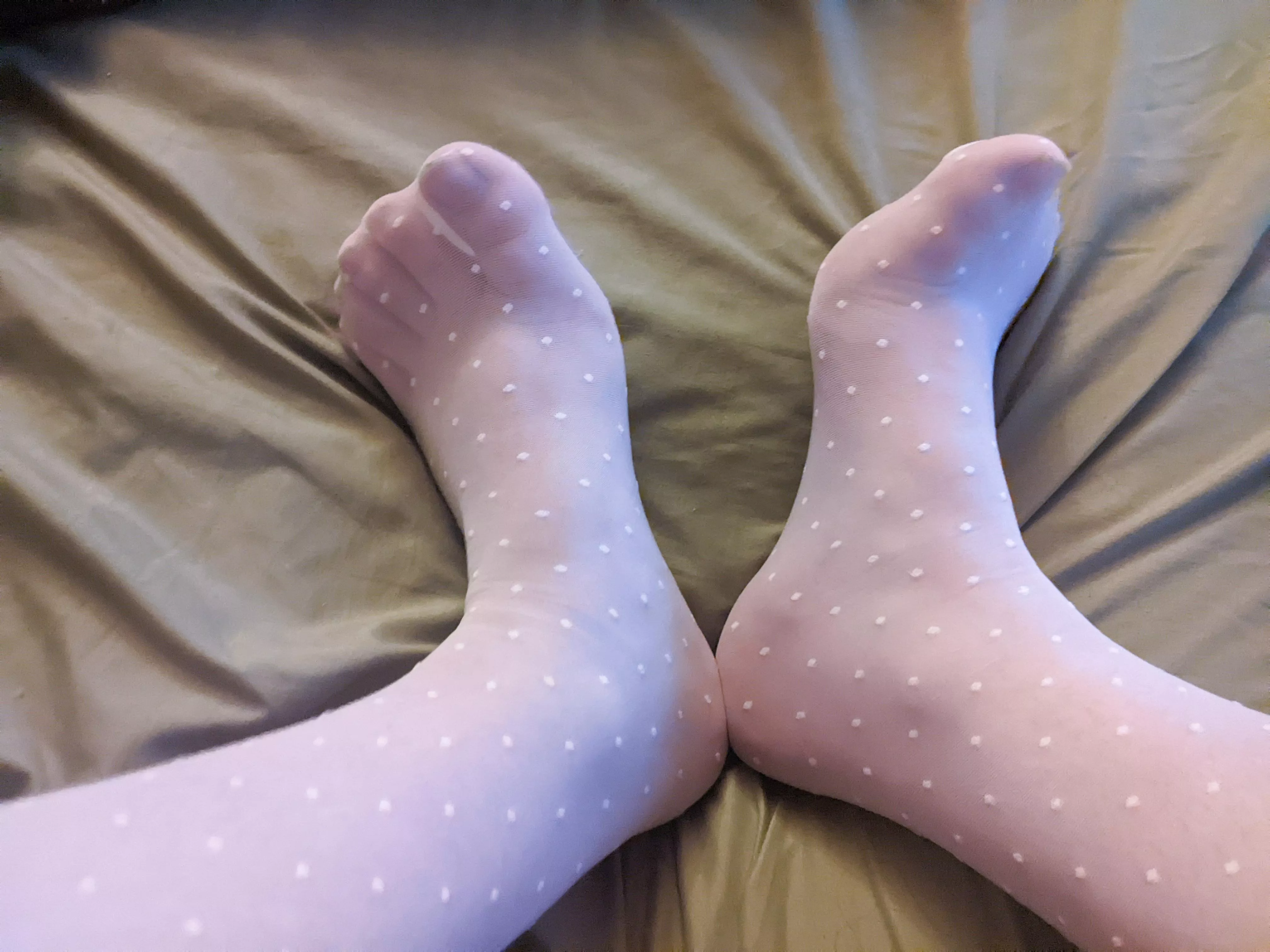 I just got a new pair of tights 😇