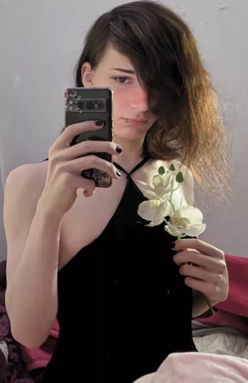 i love how this dress looks on me