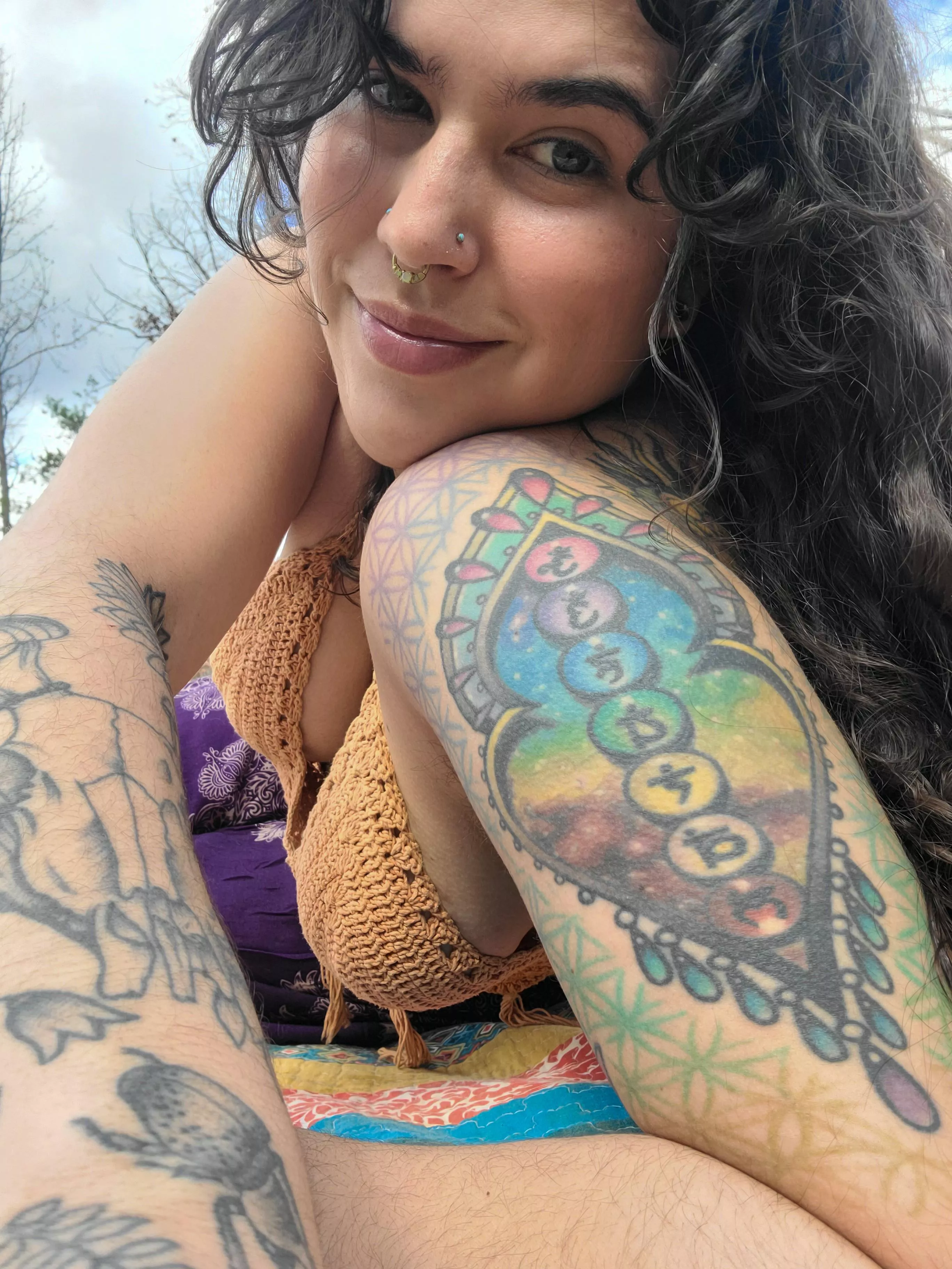 I love the warm weather. 