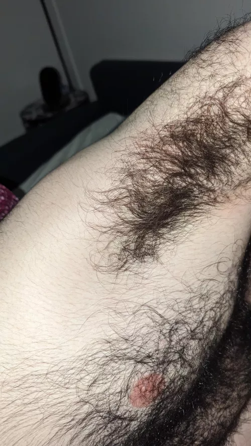 Just another hairy armpit.