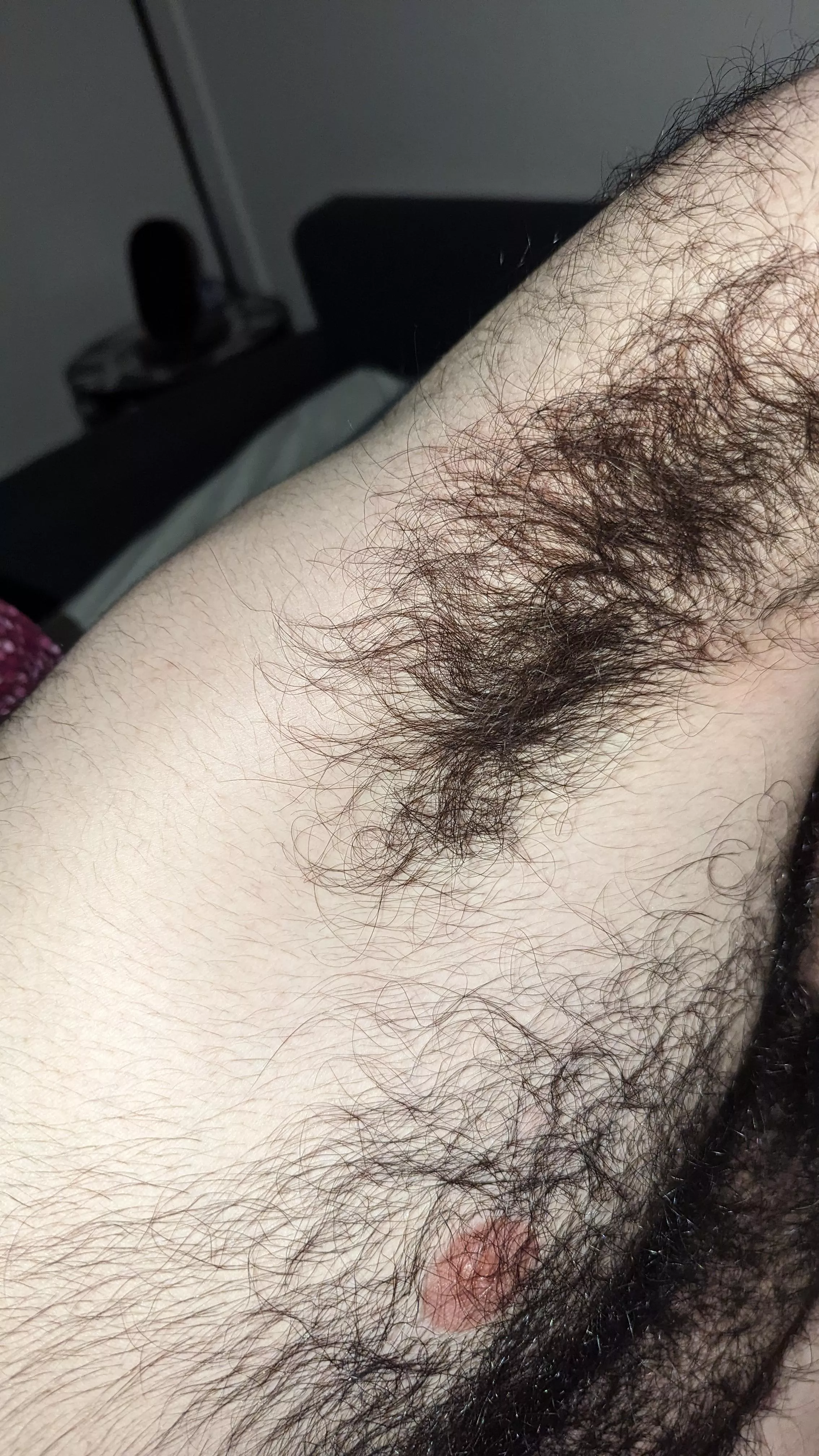 Just another hairy armpit.