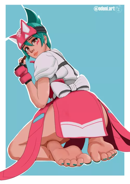 Kiriko [Overwatch] (OdeniArt) 