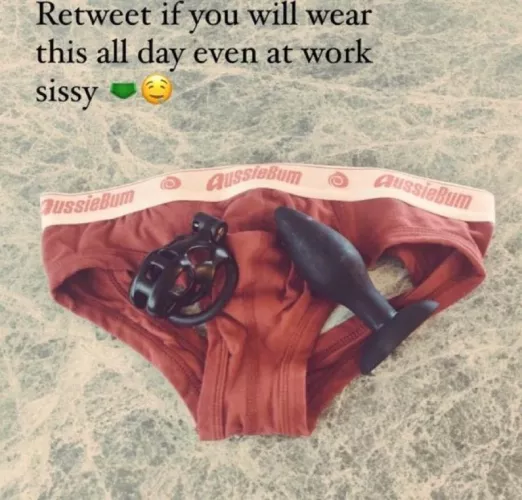 Let me know if you agree to this and you’re a good chastity boy