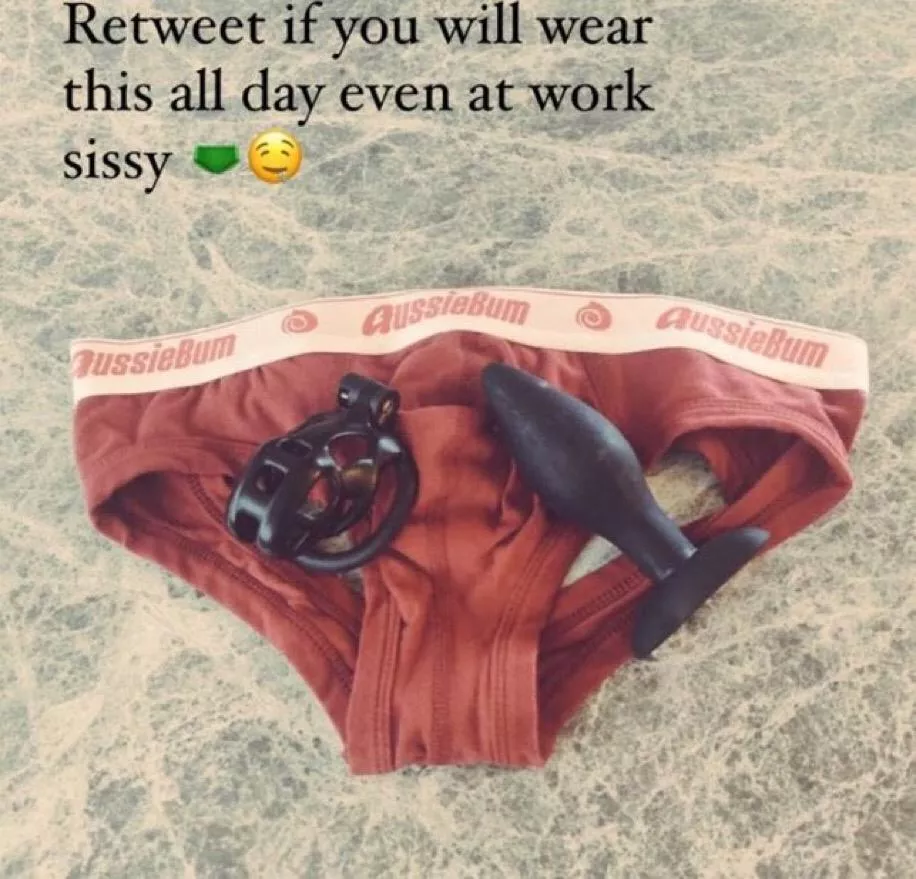 Let me know if you agree to this and you’re a good chastity boy