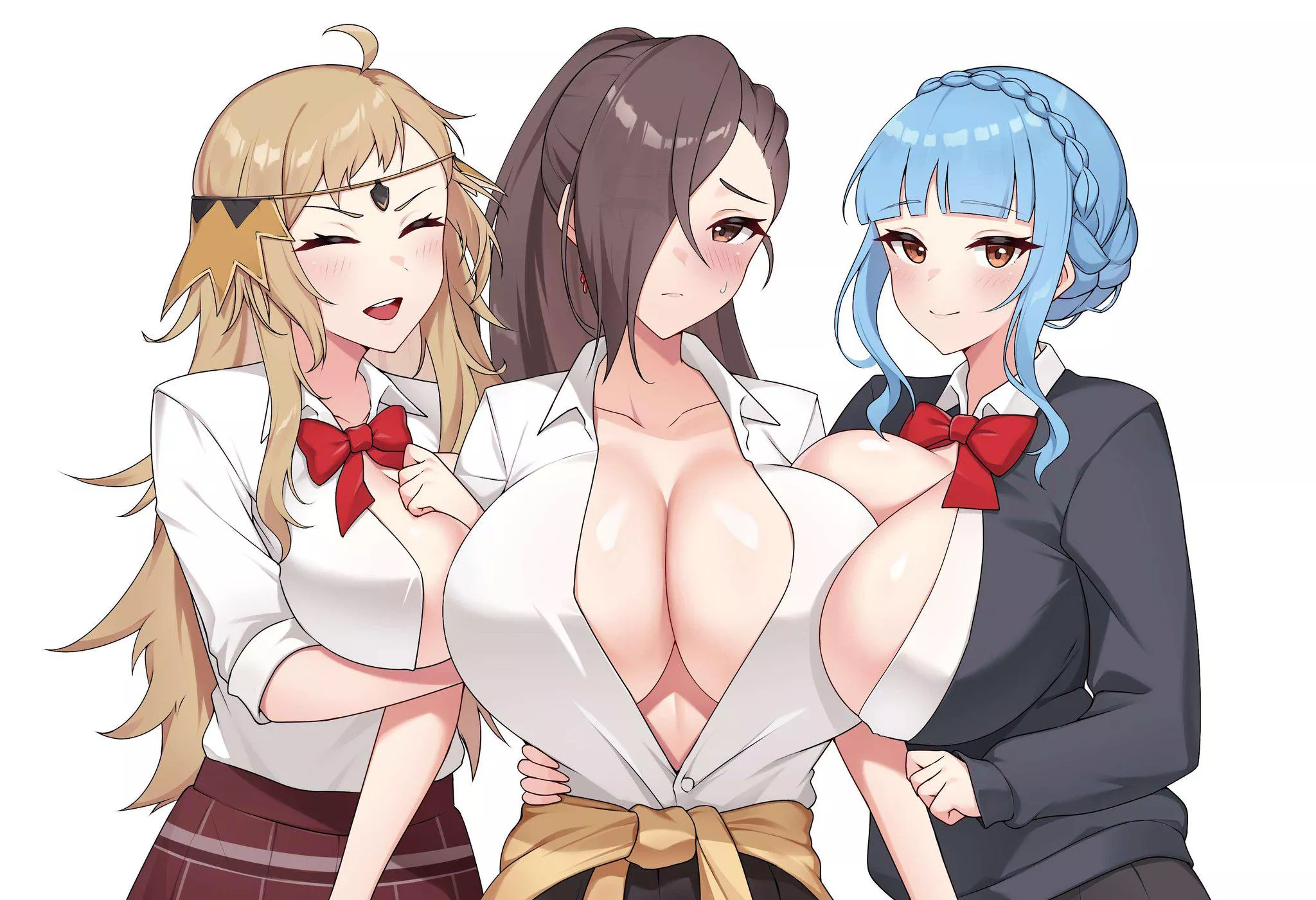 Marianne, Kagero, and Ophelia (By @CHYM39) [Commission]