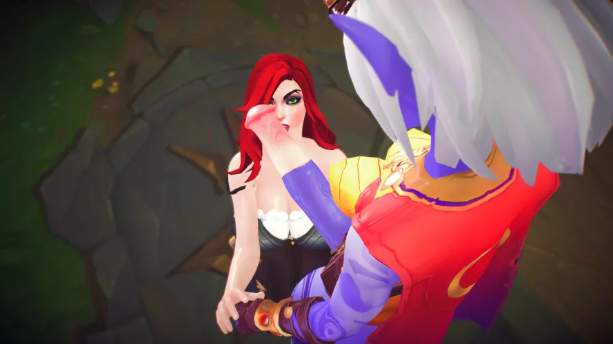 Miss Fortune and Soraka. (AlyssIsDreaming)