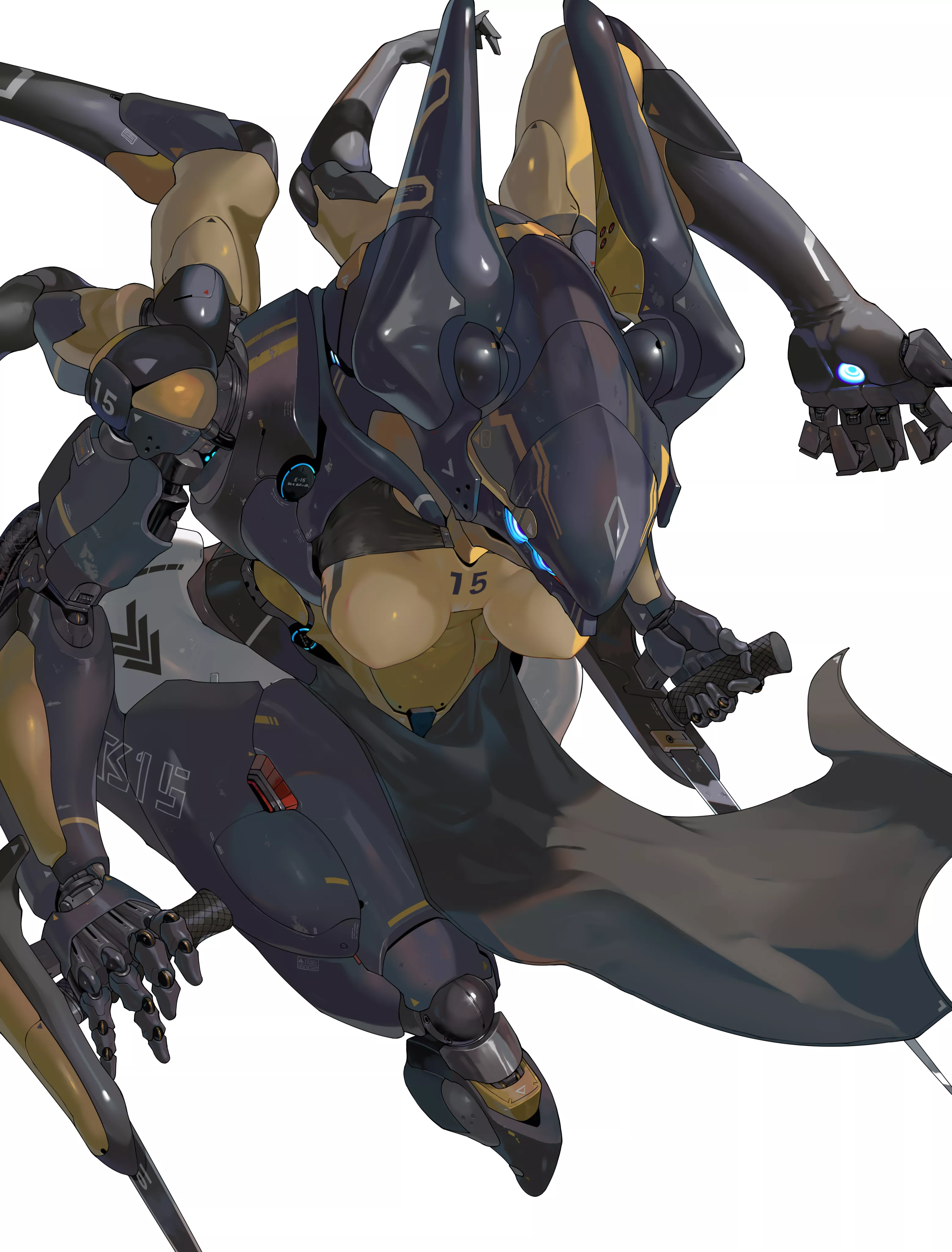 multiple armed robussy [original]