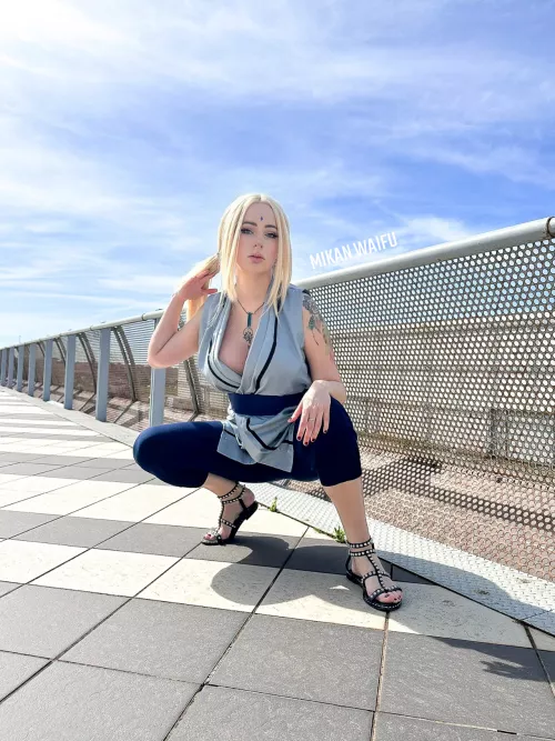 my Tsunade cosplay 