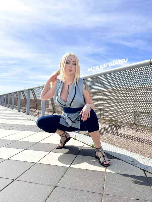 my Tsunade cosplay (Mikan Waifu)