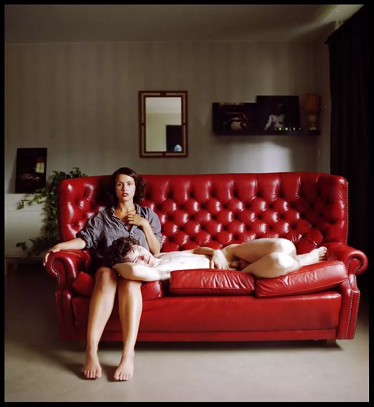 Naked alllll the time.. at least he was. She enjoyed keeping her clothes on 