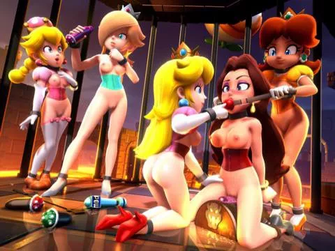 Peach and Daisy corrupt the others (OnModel3D)