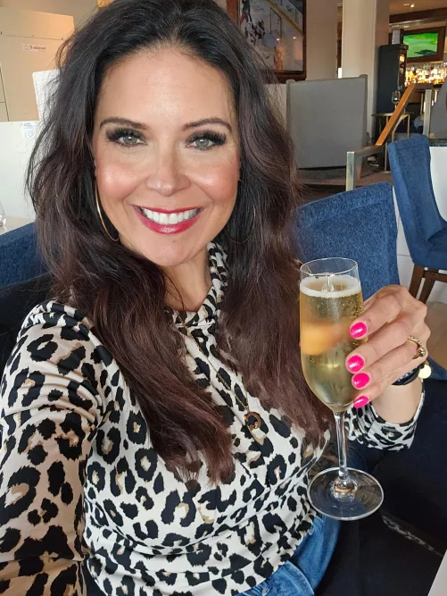 Saturday morning champagne brunch