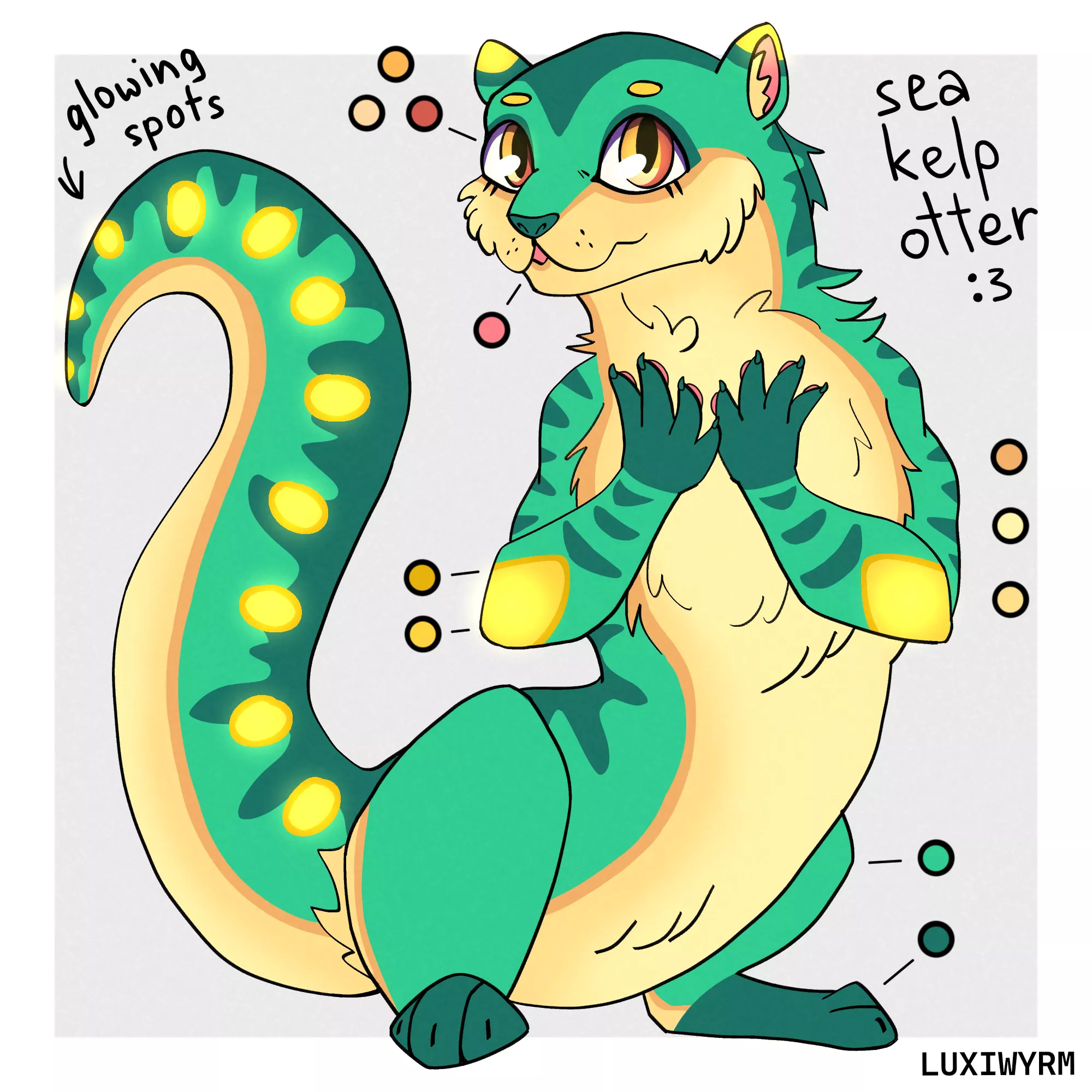 sea kelp otter 💚