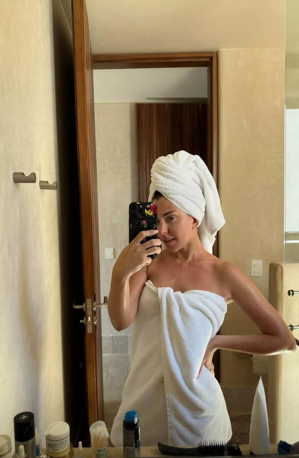 So fresh after shower