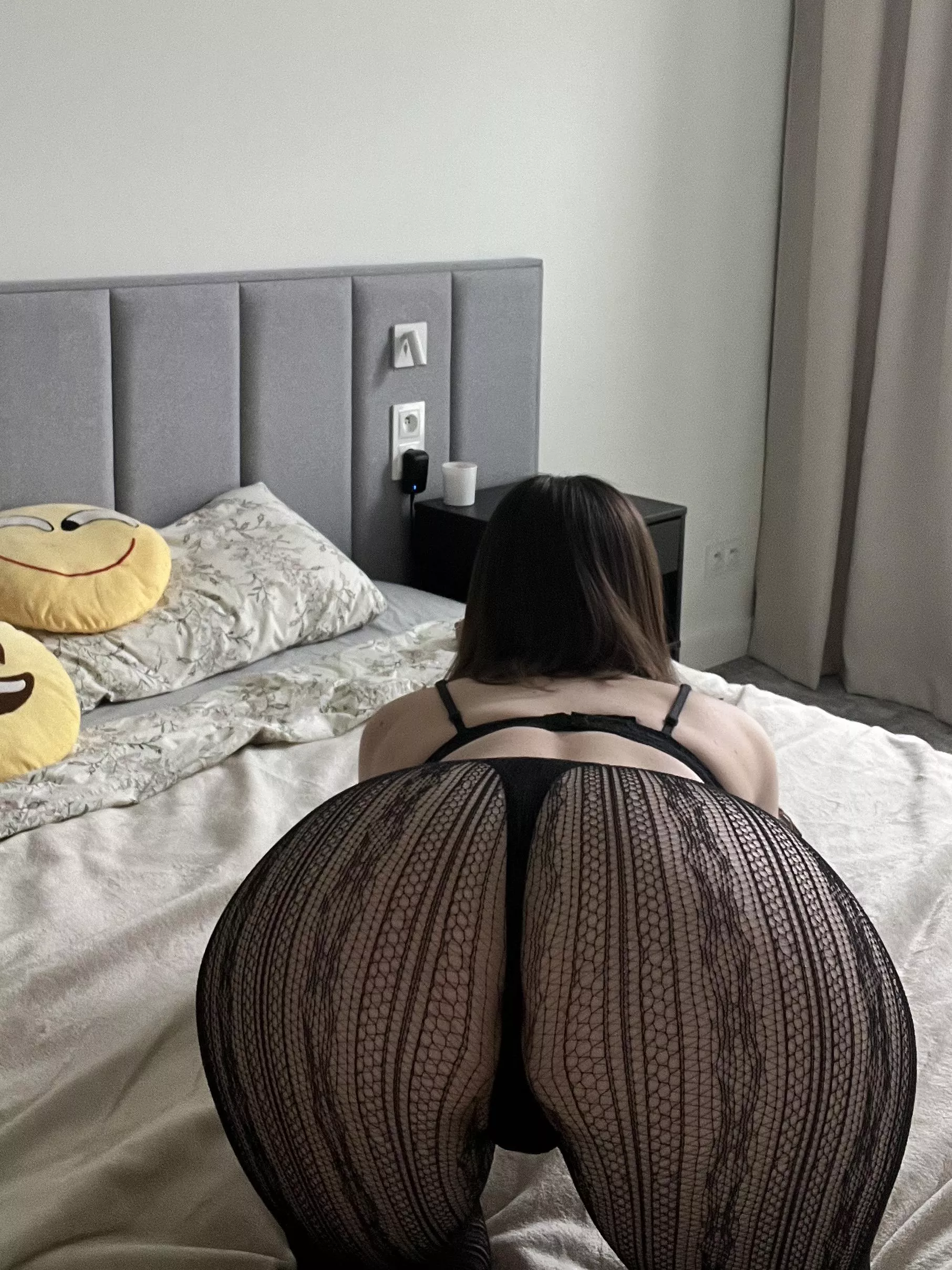 Sometimes I hope I could get banged using a mesh net.