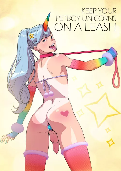 This is a good rule of thumb for all sissy boys, keep them collared and leashed and they learn their place (tekuho)