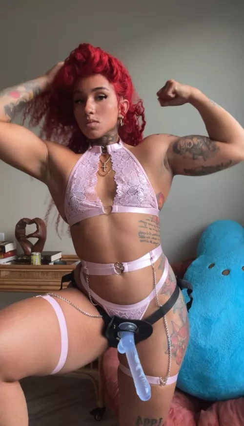 This strapon belongs inside your ass