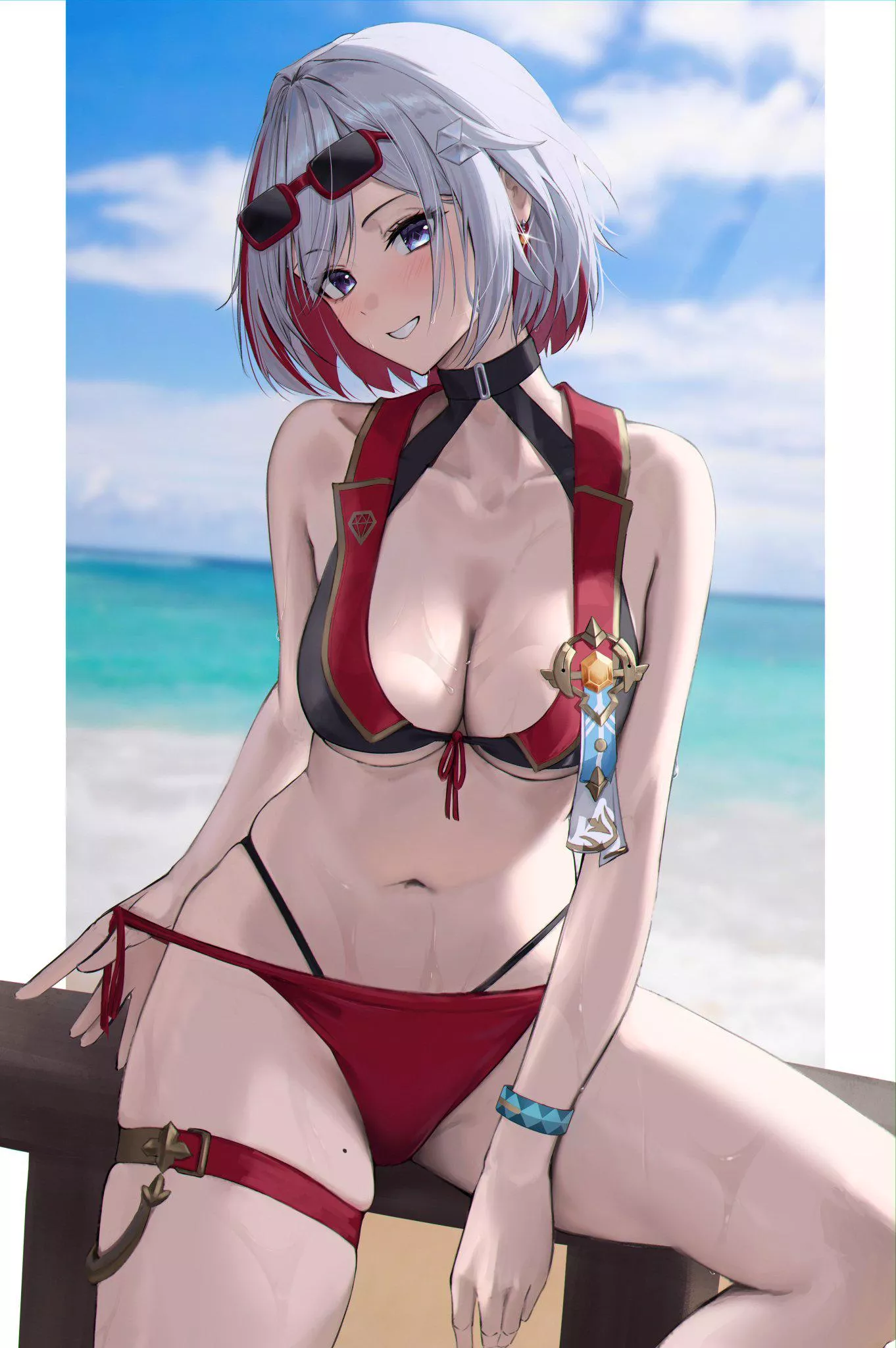 Topaz in bikini [Honkai: Star Rail]