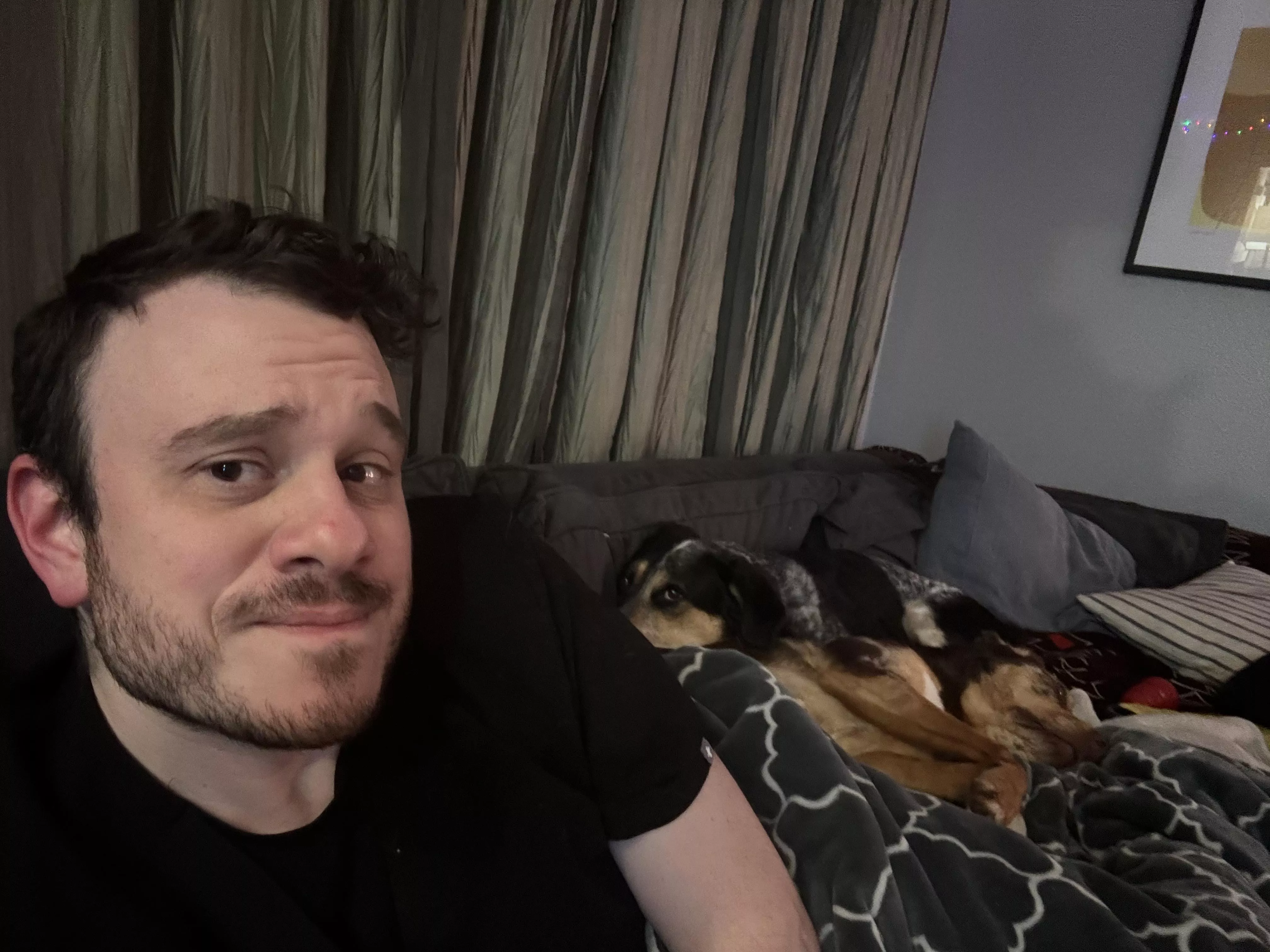 Trapped in a cuddle puddle