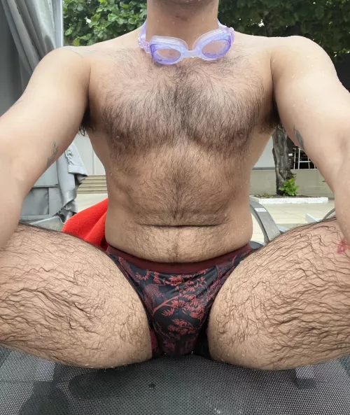 Went swimming in my undies today 