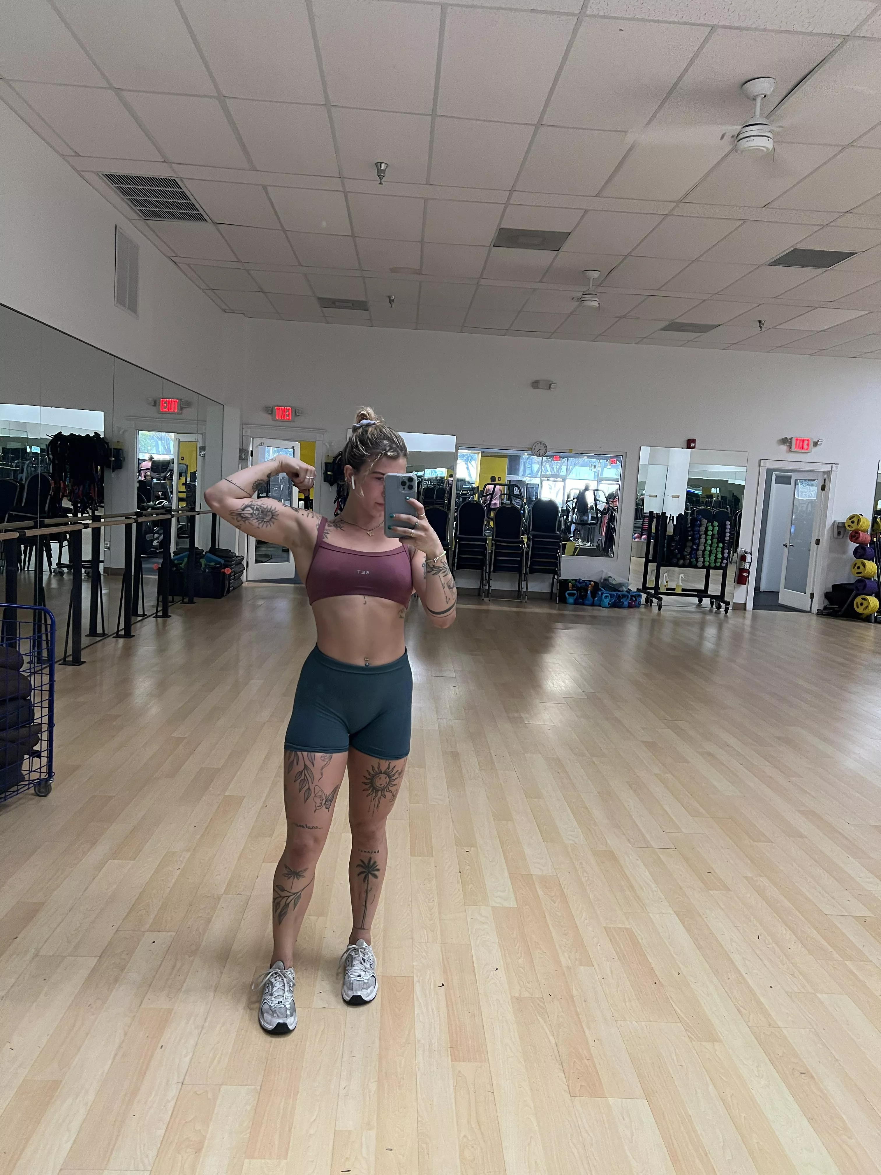 what would you do if you saw me in the gym alone?
