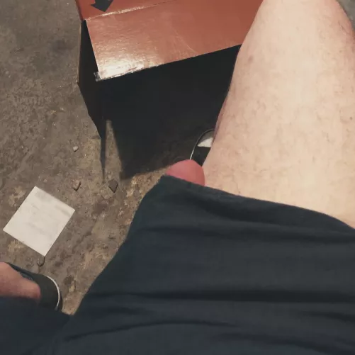 Wish someone would catch me slipping out at work