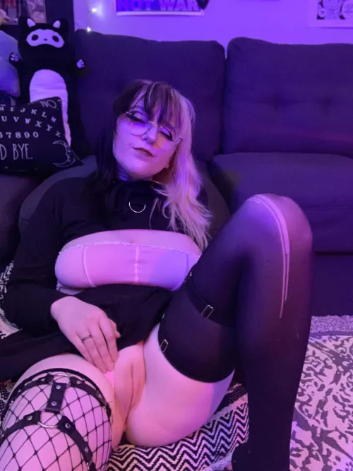 Would you breed a goth girl if she begged hard enough?