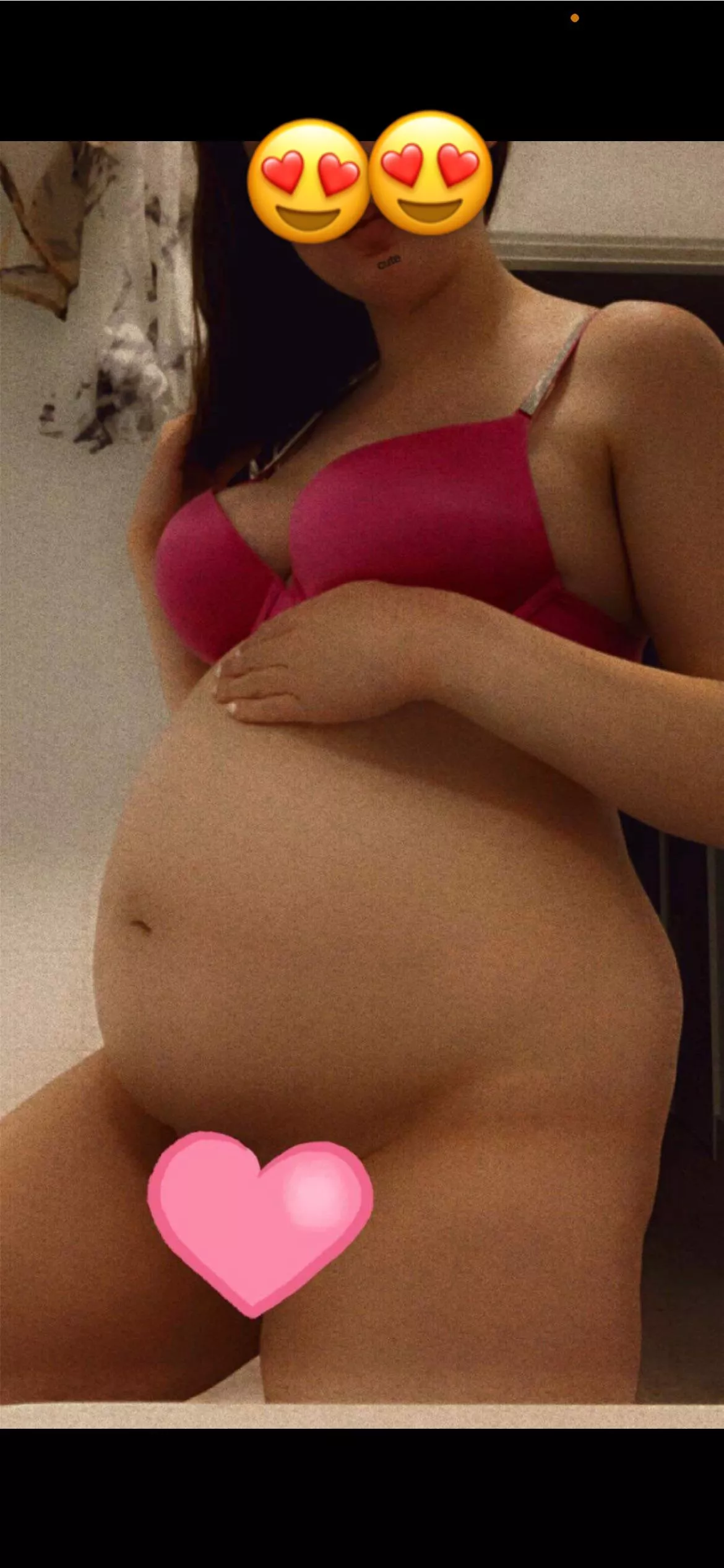 Would you cum over my bump?