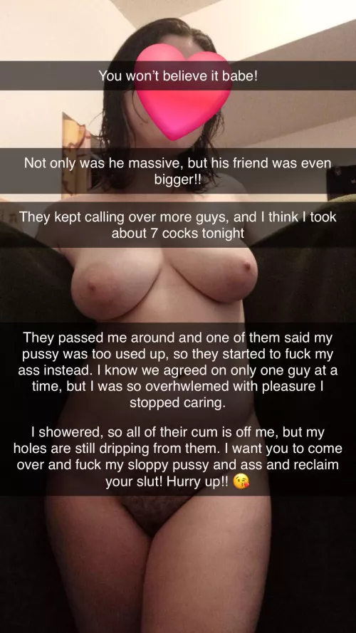 Your girl sent you this at midnight after her last message was hours ago... she said she had a study partner over