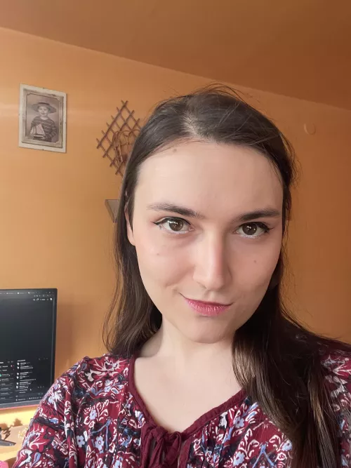 Your pretty gf that might have a nice cock ;P