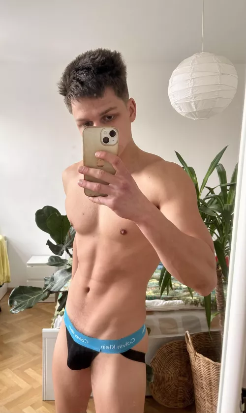 (19)Would you take off my jockstrap?