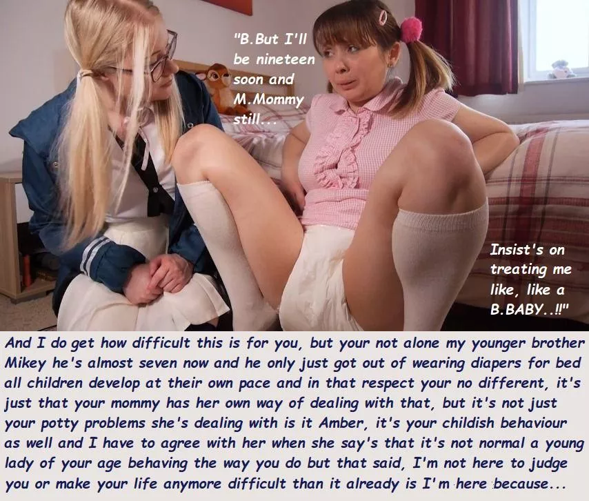 Abdl diaper girl captions  Abdl diaper girl captions