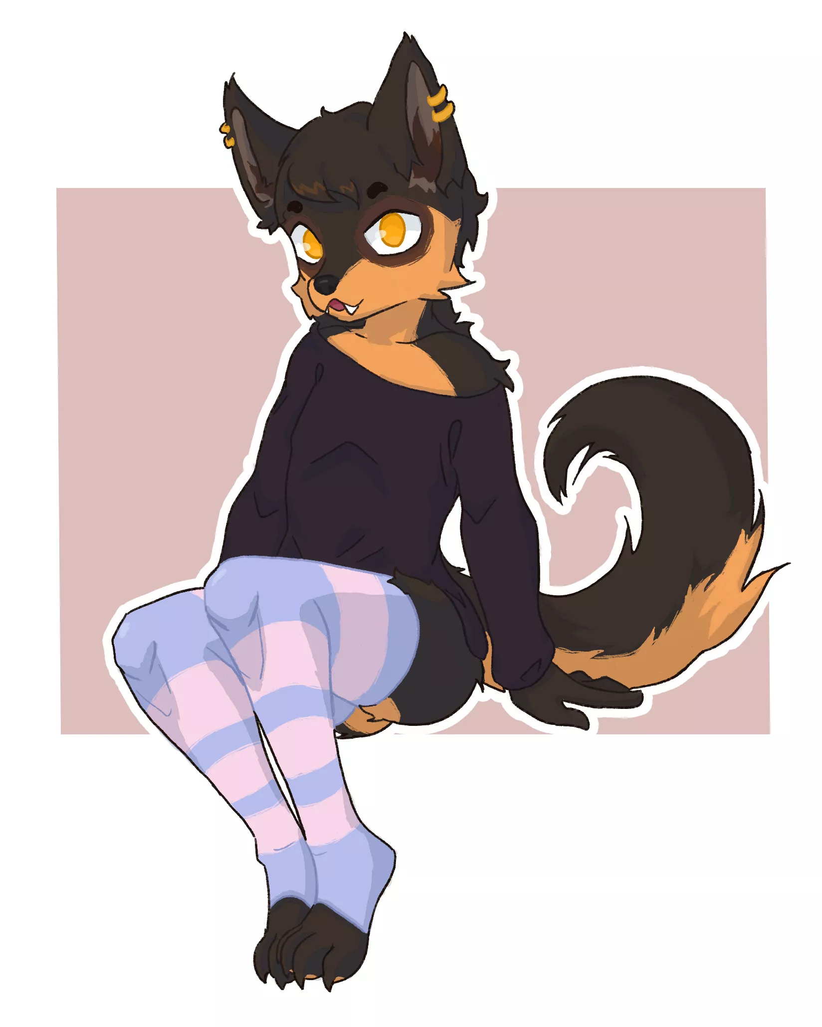 Another OC art as a request (by me)