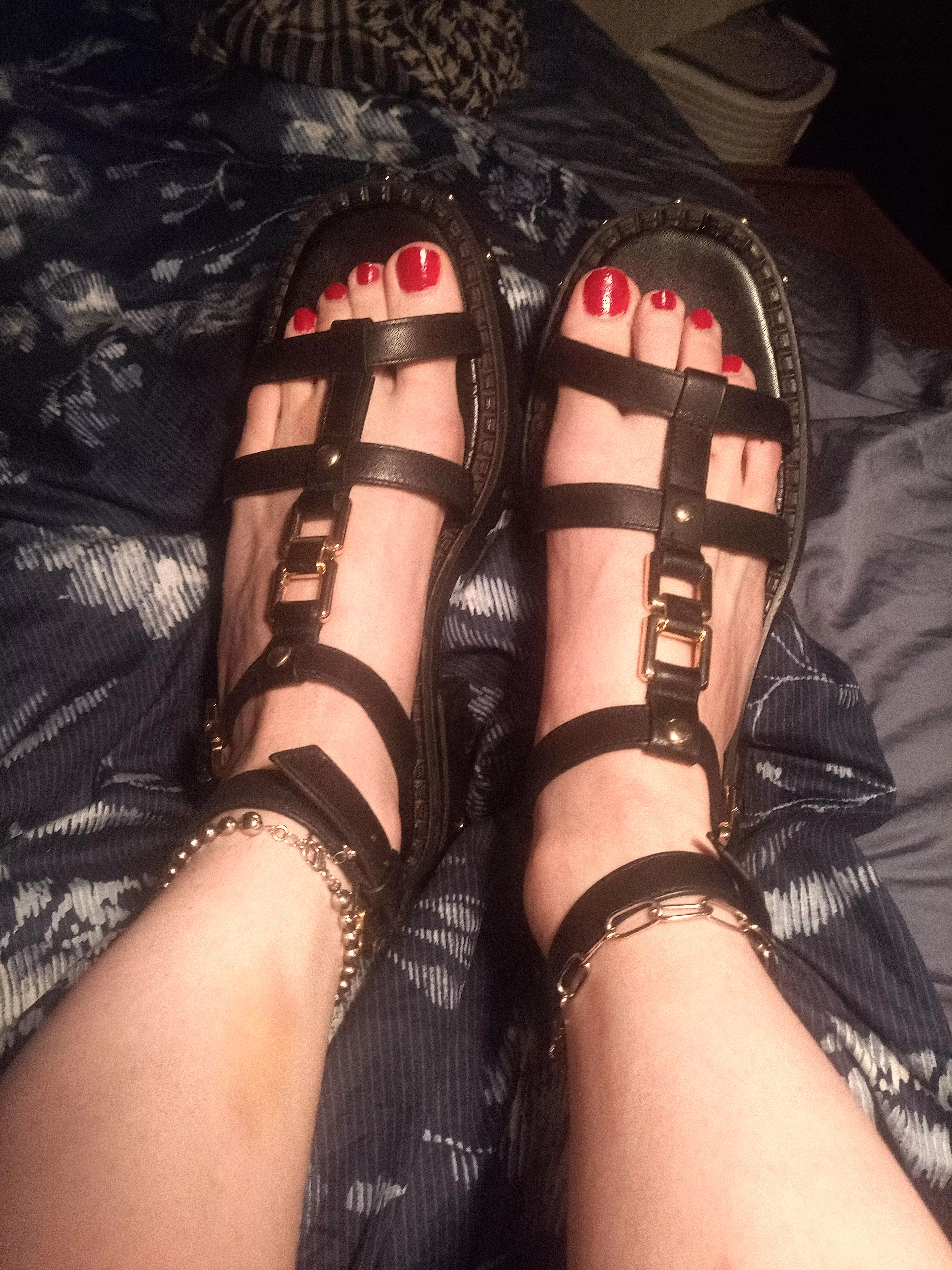 Can't stop admiring my own feet