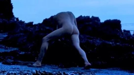 Early mornings are a great time to stretch naked on the beach as no one is around...........mostly 🤣