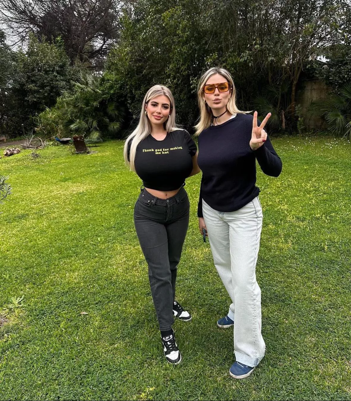 Even big tits look small next to her 