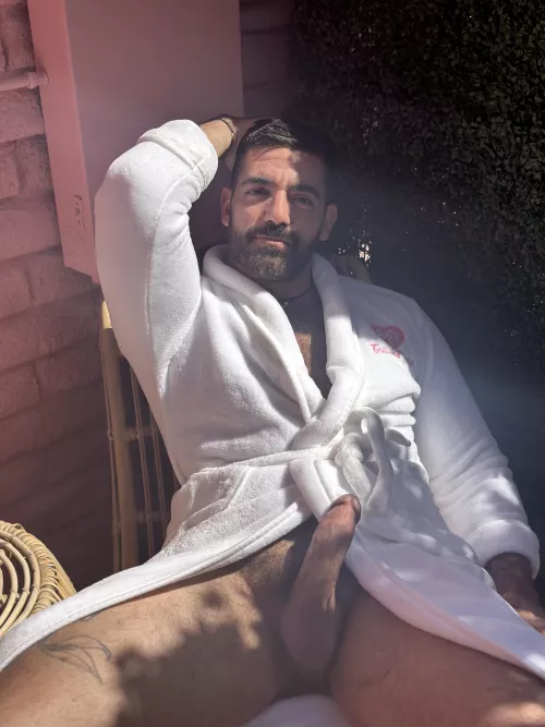 Getting some Palm Springs Sun