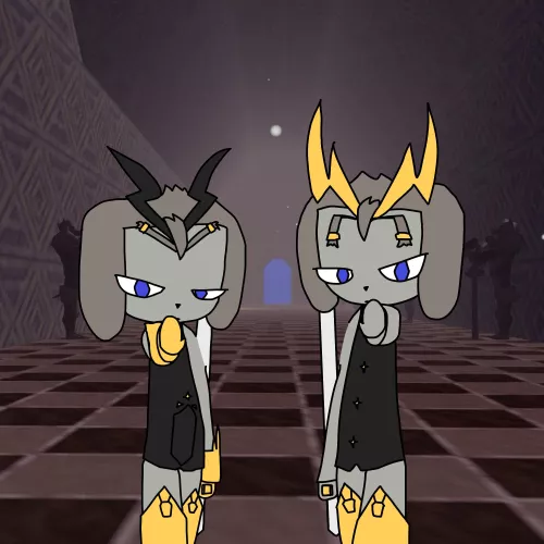 “Halt, state your business in r/furry.” [X] (Art by me.)