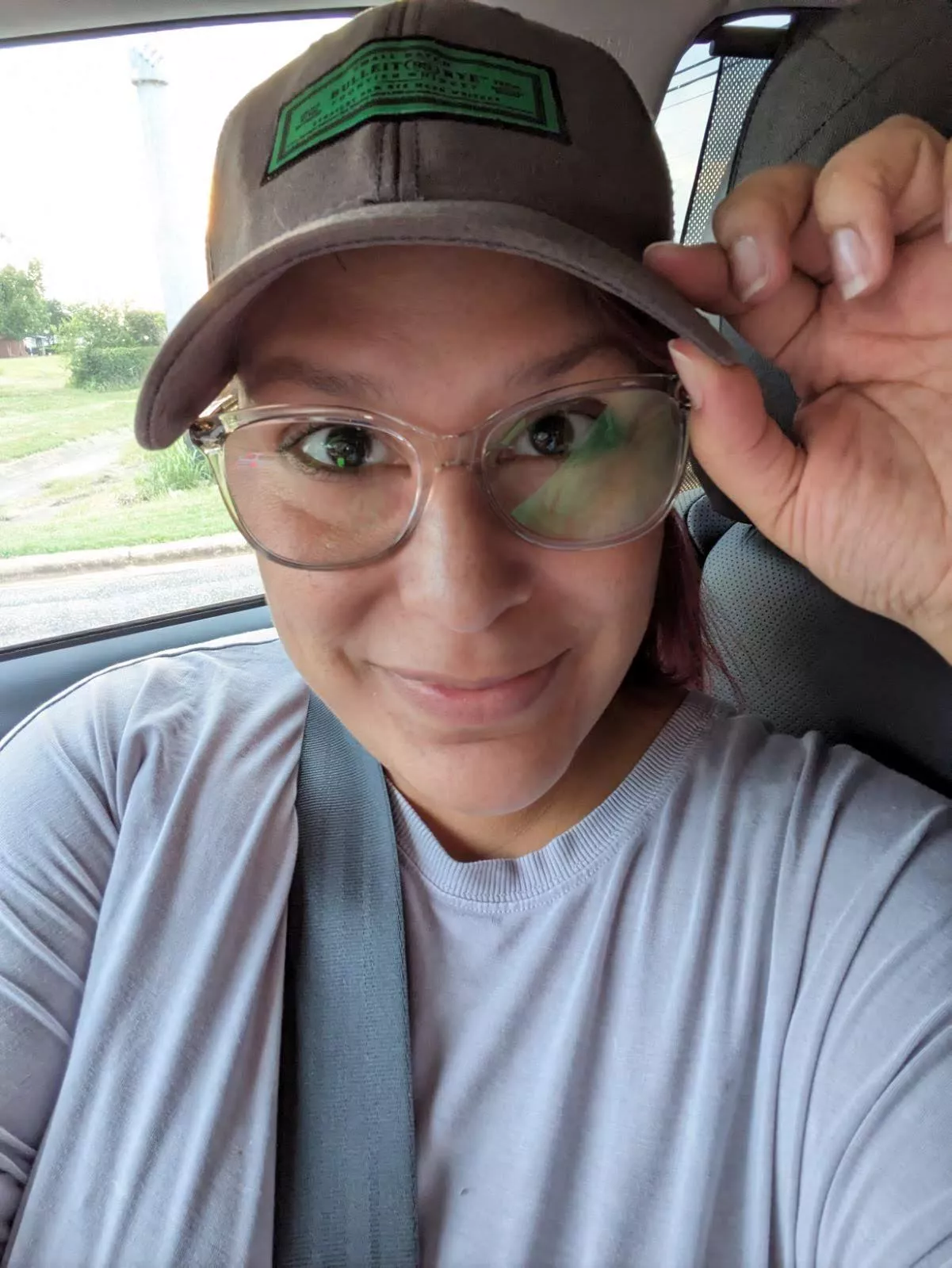 Hat on, let's get going 