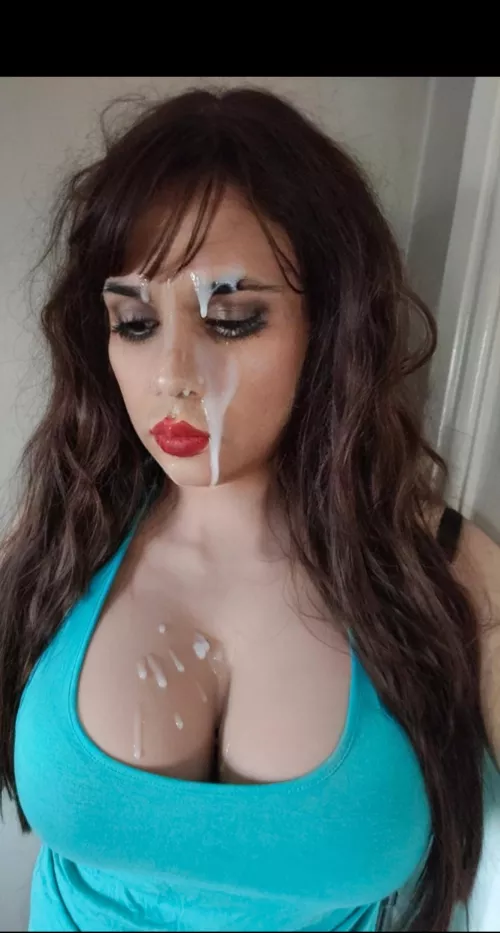 He said he hadn't cum for a while