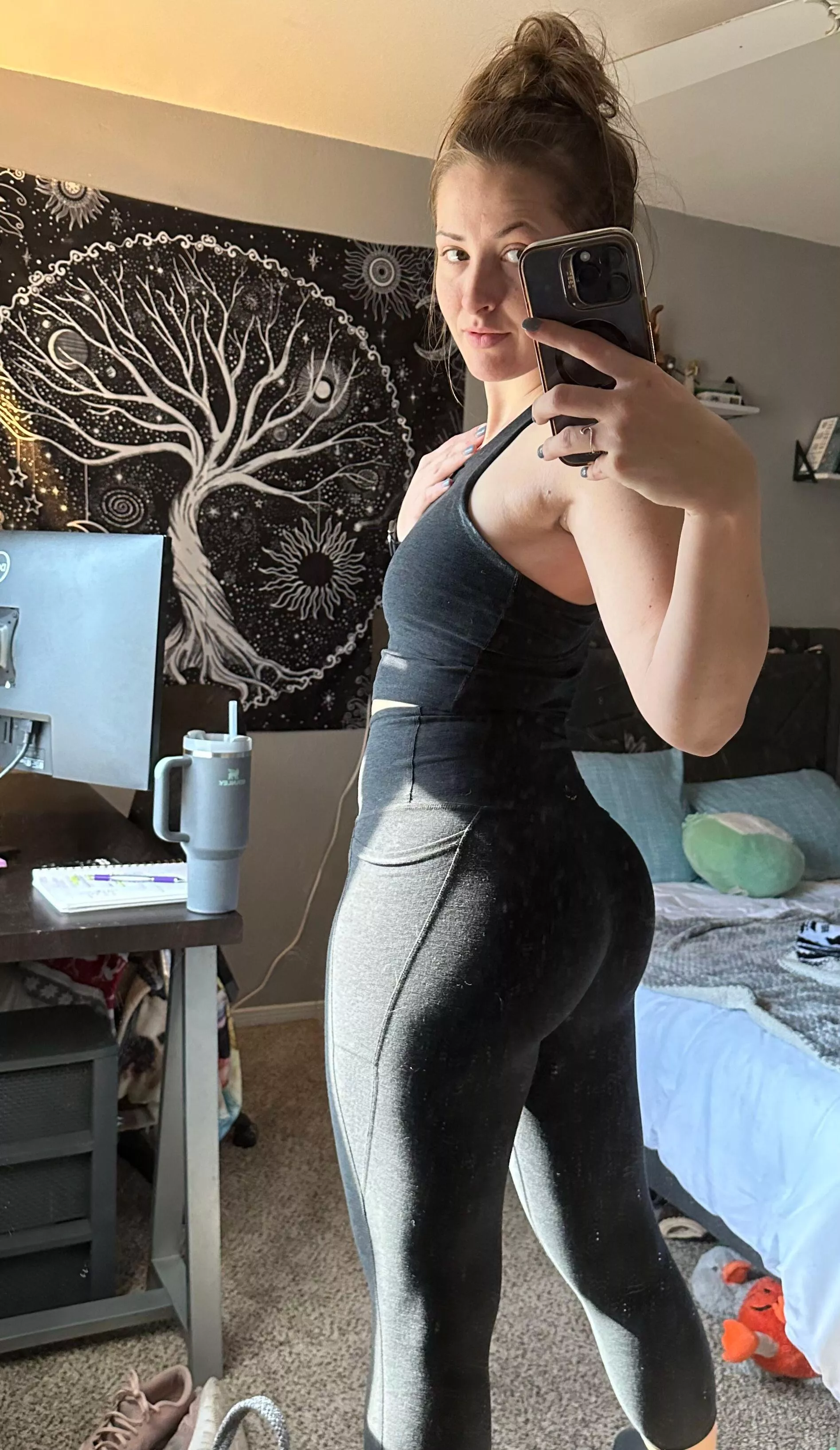 how about some quick cardio before I head off to yoga