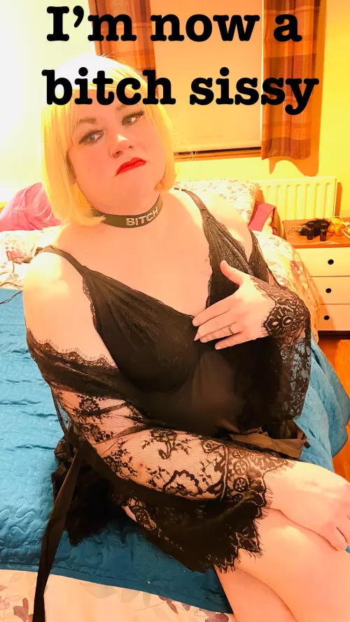 I was her bitch last night