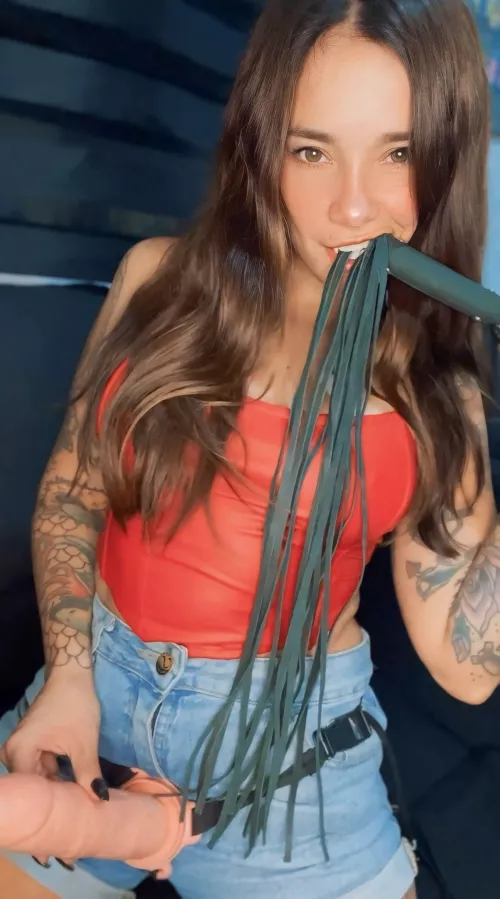 If we were hanging out and I asked you to suck it, would you?