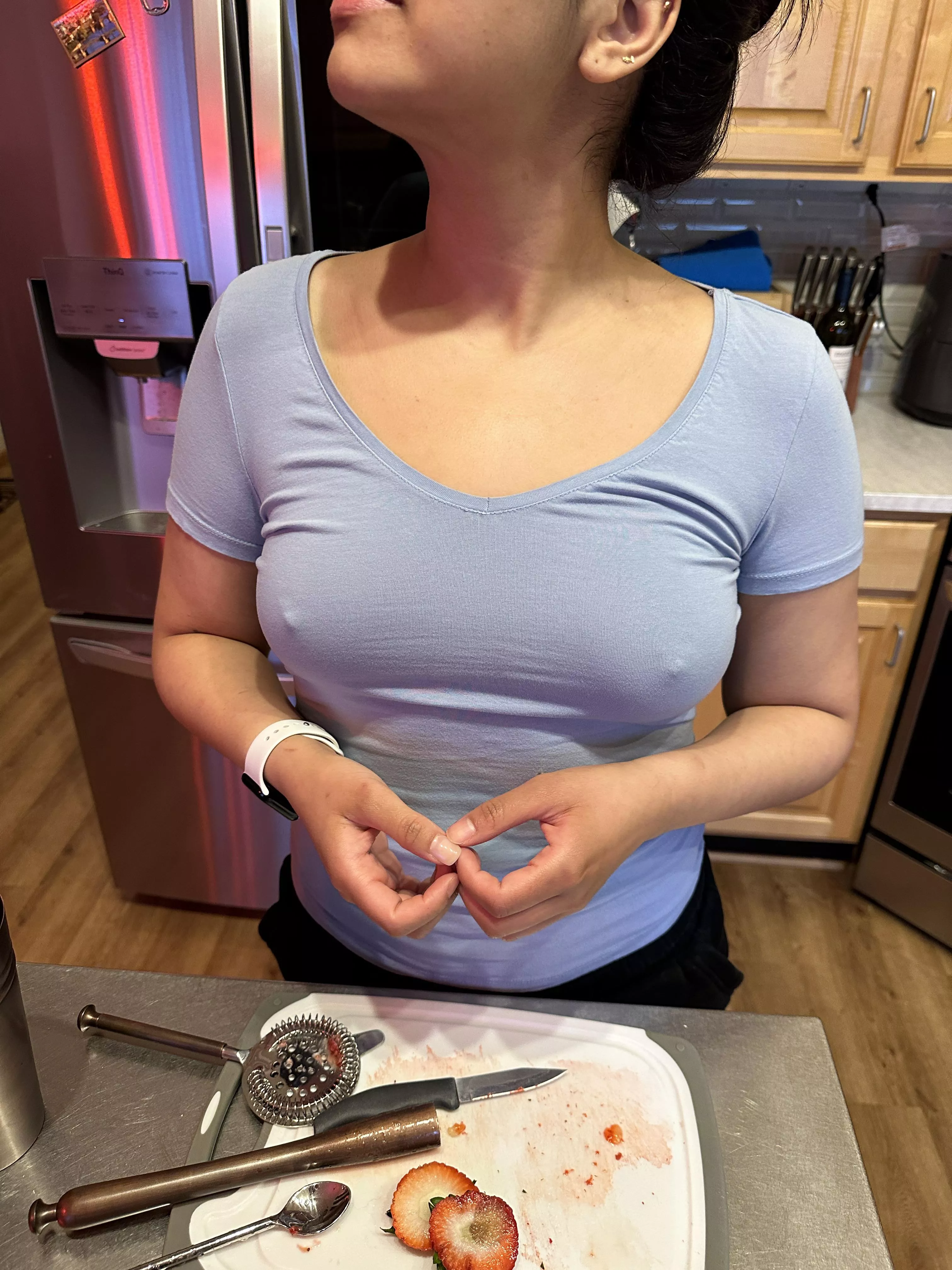 If you stare long enough, you’ll get to see how dark they are