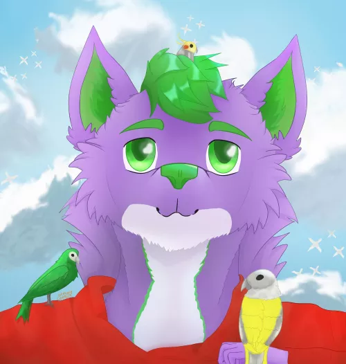 King of the birds (art by me)