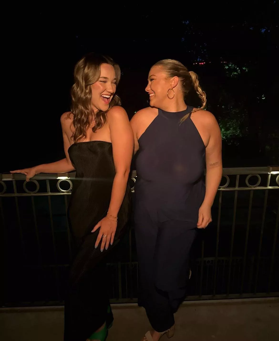 Laughing through the pain