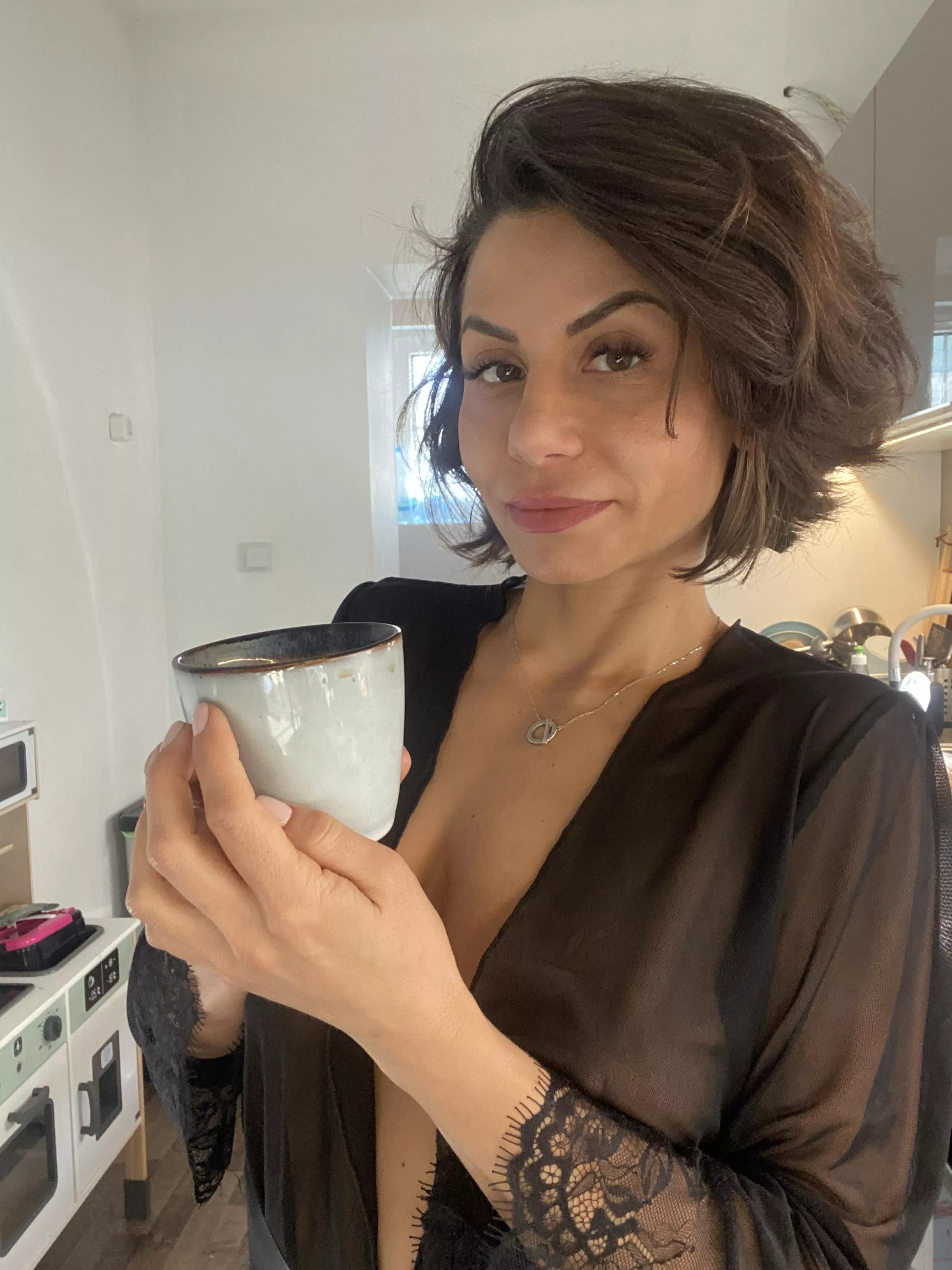 Making some breakfast