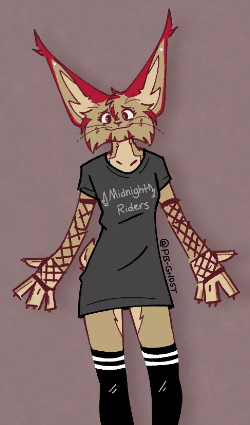 Midnight Jammies (art by @pb-ghost!)