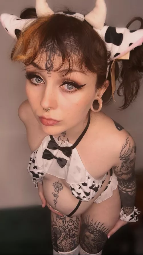 Moo 🥰🥰🥰🐮🤍